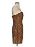 About Us 100% Polyester Animal Print Brown Cocktail Dress Size S - photo 4