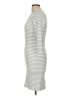 Theory Stripes Gray Casual Dress Size M - photo 5