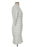 Theory Stripes Gray Casual Dress Size M - photo 4