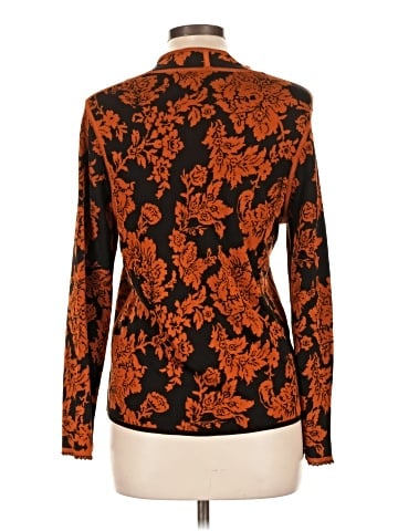 Sigrid Olsen Long Sleeve Silk Top (view 2)