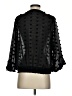 Solitaire 100% Polyester Black 3/4 Sleeve Blouse Size S - photo 2