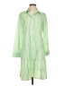 Unbranded 100% Polyester Green Casual Dress Size S - photo 1