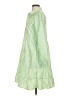Unbranded 100% Polyester Green Casual Dress Size S - photo 5
