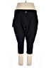 Rainbow Black Active Pants Size 22 - photo 2