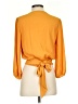 Krisa Orange 3/4 Sleeve Blouse Size XS - photo 2