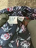 Gap 100% Rayon Blue Kimono Size M - photo 8