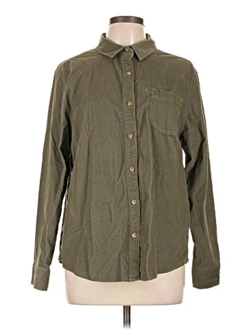 Jachs Girlfriend Long Sleeve Button-Down Shirt (view 1)