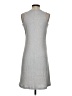 Nine West Solid Gray Casual Dress Size S - photo 2