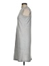 Nine West Solid Gray Casual Dress Size S - photo 5