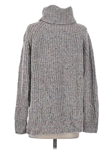 Madewell Colorfleck Ribbed Turtleneck Sweater (view 2)