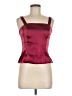 Xscape 100% Polyester Burgundy Sleeveless Blouse Size 6 - photo 1