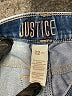 Justice Solid Blue Jeans Size 12 - photo 3
