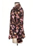 Industry 100% Polyester Floral Brown Long Sleeve Blouse Size M - photo 5