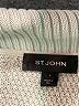 St. John Green Cardigan Size L - photo 7