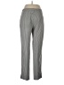 British Khaki Houndstooth Gray Casual Pants Size 12 - photo 2