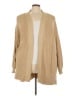 Universal Thread 100% Cotton Tan Cardigan Size 3X - photo 1