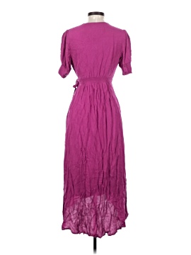 hot pink maxi dress Hot Pink Cotton Dobby Maxi Dress L