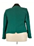 INC International Concepts 100% Polyester Color Block Green Blazer Size 2X - photo 2