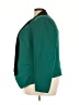 INC International Concepts 100% Polyester Color Block Green Blazer Size 2X - photo 5