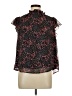CeCe 100% Polyester Black Sleeveless Blouse Size L - photo 1