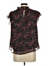 CeCe 100% Polyester Black Sleeveless Blouse Size L - photo 2