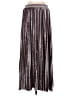 Unbranded Metallic Silver Formal Skirt Size XL - photo 2