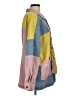 Shein Color Block Yellow Jacket Size M - photo 4