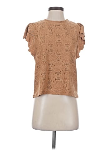 Urban Romantics Short Sleeve Blouse (view 1)