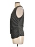 Rebecca Minkoff Metallic Gray Sleeveless Top Size L - photo 5