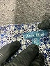 fleur bleue Blue 3/4 Sleeve Blouse Size L - photo 7