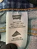 Levi's Blue Denim Shorts Size 4 - photo 3