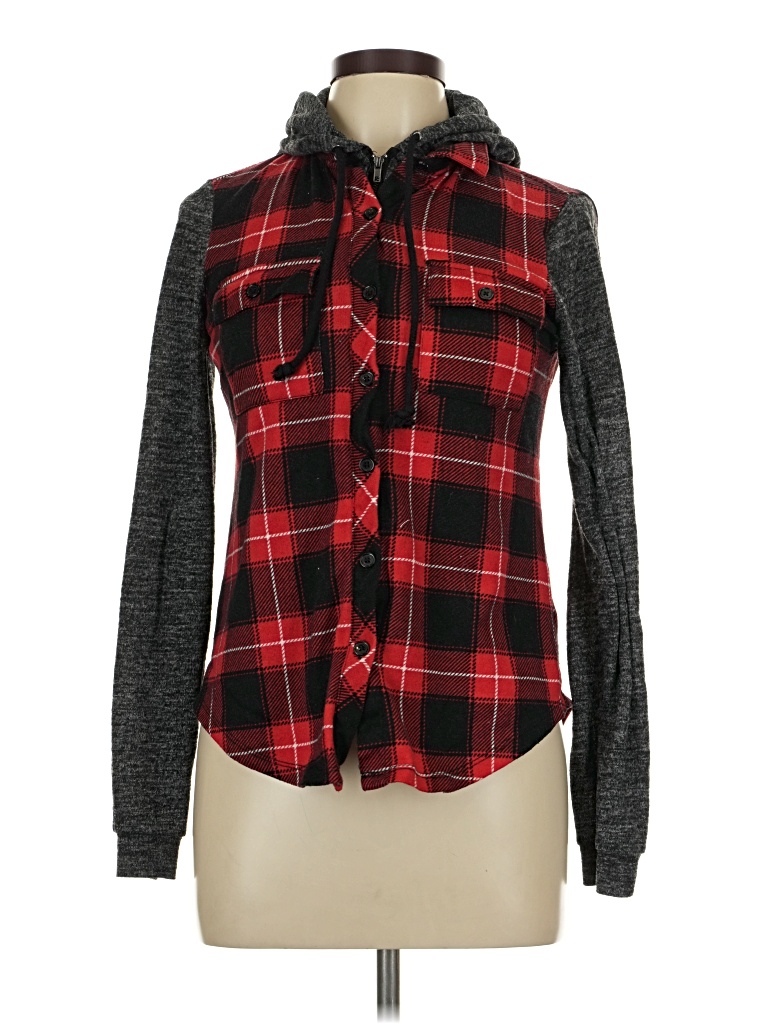 Pre-owned No Boundaries Fleece Jacket In Red
