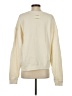 Poolside 100% Cotton Ivory Sweatshirt Size XS - photo 2