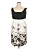 Evan Picone Graphic Gray Cocktail Dress Size 16 - photo 1