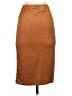 Sans Souci 100% Polyester Solid Brown Casual Skirt Size S - photo 2