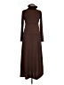 Unbranded 100% Polyester Brown Casual Dress Size L (estimated) - photo 1