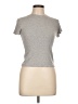 Assorted Brands Gray Short Sleeve Turtleneck Size L - photo 1