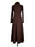 Unbranded 100% Polyester Brown Casual Dress Size L (estimated) - photo 2
