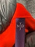 Not Your Daughter's Jeans 100% Polyester Orange 3/4 Sleeve Blouse Size M - photo 7