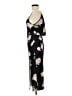 ASOS Floral Black Cocktail Dress Size 4 - photo 5