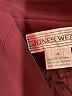 Jones Wear 100% Polyester Burgundy Coat Size 4 - photo 6