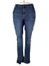 Maurices Solid Blue Jeans Size 18 - photo 1