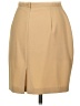 Cache Solid Tan Formal Skirt Size 4 - photo 2
