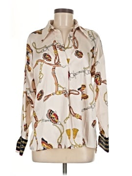 Zara Basic Long Sleeve Blouse