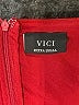 VICI Red Cocktail Dress Size XS - photo 7