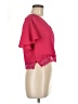 Monteau Pink Short Sleeve Blouse Size M - photo 4