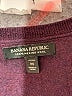 Banana Republic 100% Wool Purple Wool Pullover Sweater Size Med Petite - photo 7