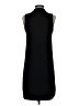 Theory Solid Black Casual Dress Size S - photo 2