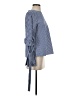 Assorted Brands Blue 3/4 Sleeve Blouse Size S - photo 4