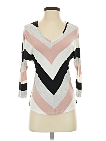 Red Haute 3/4 Sleeve T-Shirt (view 1)